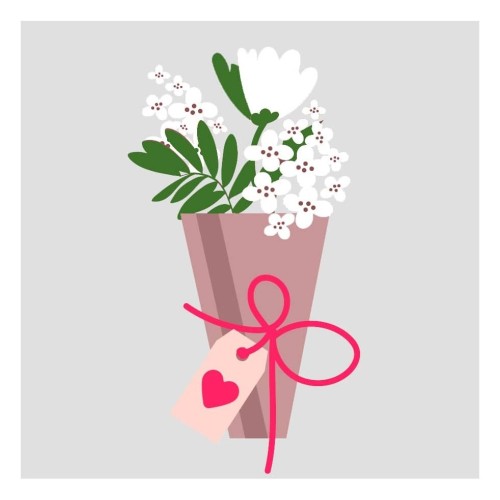 Florist Offer White Bouquet